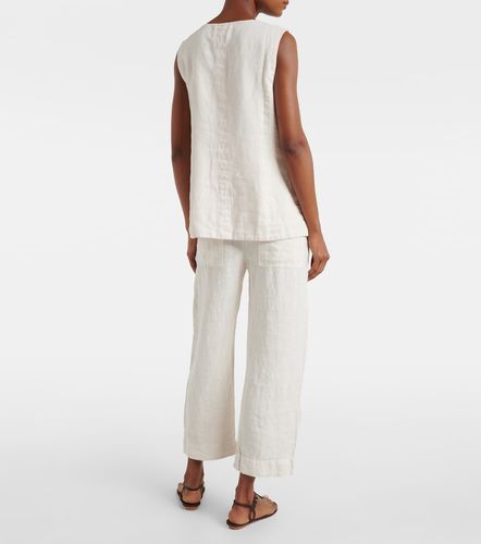 Velvet Pantalon ample Issa en lin - Velvet - Modalova