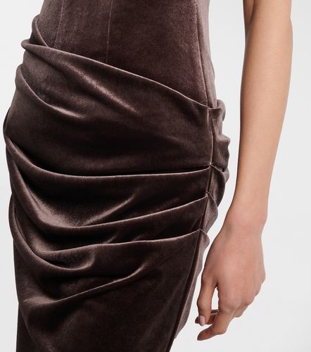 Alex Perry Robe longue en velours - Alex Perry - Modalova