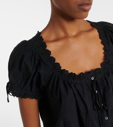 Dôen Top Nera en coton à broderies - Doen - Modalova