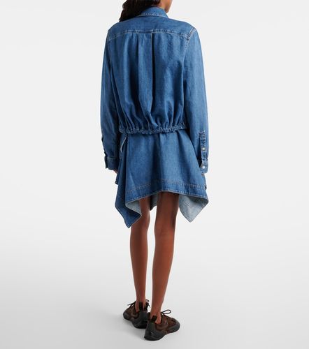 Loewe Mini-jupe en denim Double L - Loewe - Modalova