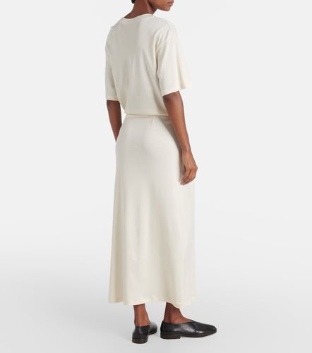 Robe midi en coton à ceinture - Lemaire - Modalova