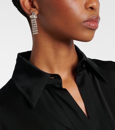 Boucles d'oreilles à cristaux - Jil Sander - Modalova