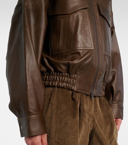Staud Veste bomber Eugene en cuir - Staud - Modalova