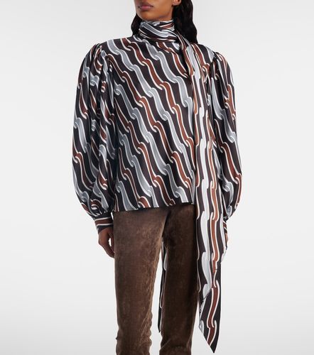 Gucci Blouse imprimée en soie - Gucci - Modalova