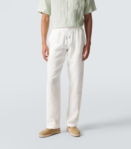 Thom Sweeney Pantalon droit en lin - Thom Sweeney - Modalova