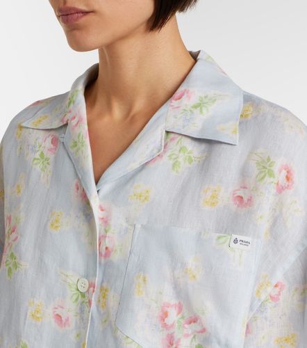 Prada Chemise en lin à fleurs - Prada - Modalova