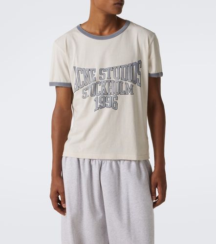 T-shirt en coton à imprimé - Acne Studios - Modalova