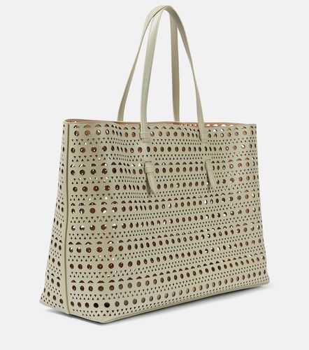 Alaïa Cabas Mina 44 Vienne Wave en cuir - Alaia - Modalova