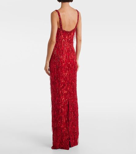 Robe longue Fleur à sequins - Jenny Packham - Modalova