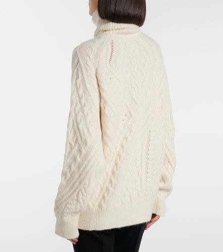 Pull à col roulé en alpaga mélangé - Saint Laurent - Modalova