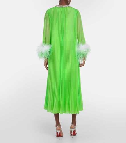Robe en mousseline à plumes - Self-Portrait - Modalova