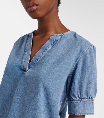 Frame Top en denim - Frame - Modalova