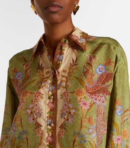 Chemise Indra imprimée en soie - Zimmermann - Modalova