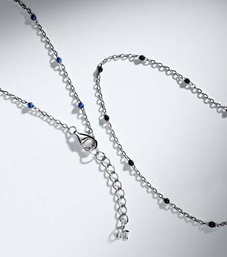 Set de 2 bracelets en argent sterling et émail - Mateo - Modalova
