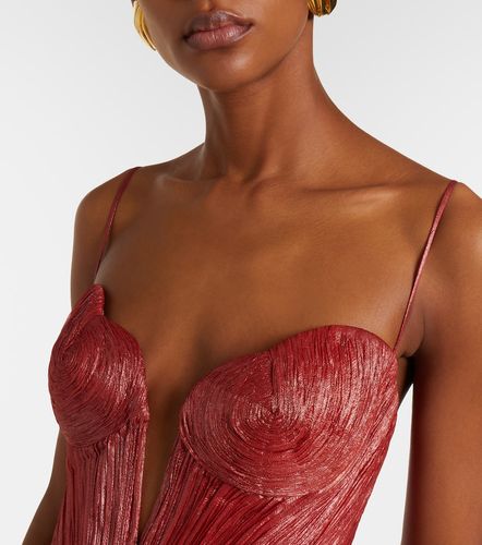 Robe longue Cecilia en soie - Maria Lucia Hohan - Modalova