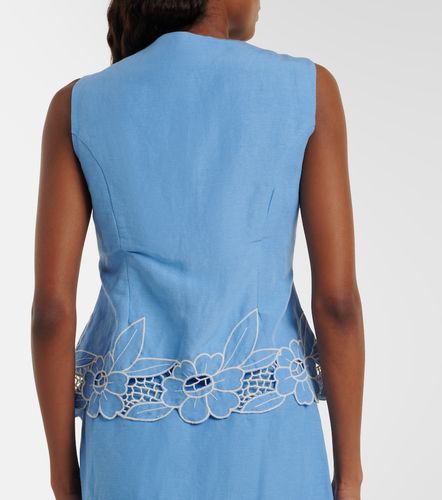 Rixo Gilet Lucca en lin mélangé - Rixo - Modalova