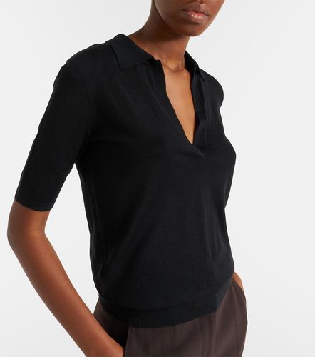 Pull polo Frank en cachemire et soie - Gabriela Hearst - Modalova