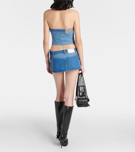 Mini-jupe Toolbelt en denim - Dion Lee - Modalova
