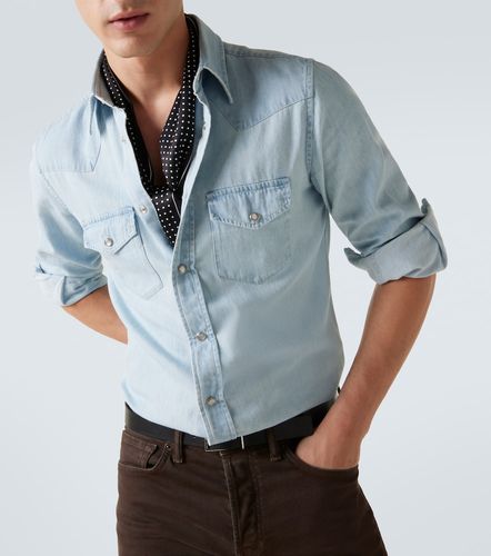 Chemise en chambray de coton - Tom Ford - Modalova