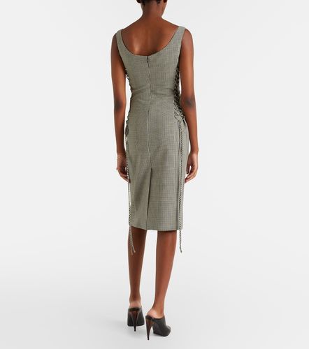 McQueen Robe midi en laine - McQueen - Modalova
