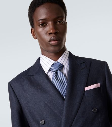 Cravate rayée en jacquard de soie - Charvet - Modalova