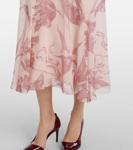 Erdem Robe midi imprimée en soie - Erdem - Modalova