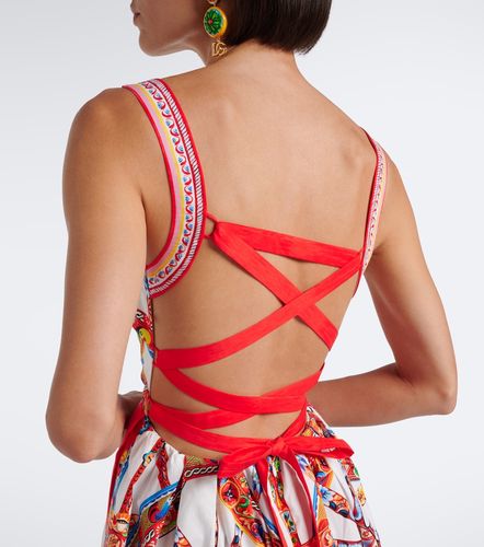 Robe Carretto en coton - Dolce&Gabbana - Modalova