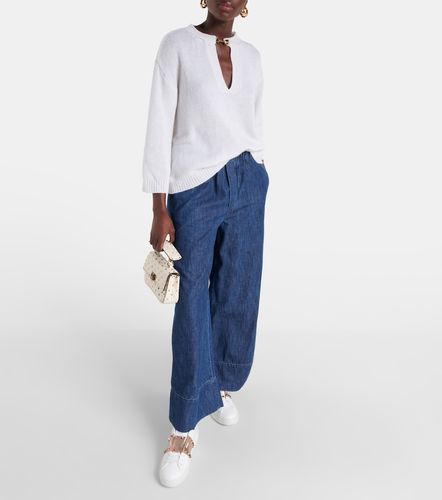 Baskets Rockstud Untitled en cuir - Valentino Garavani - Modalova