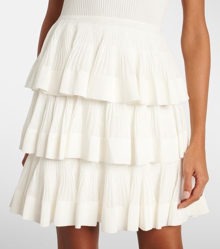 Robe Crush en maille à volants superposés - Zimmermann - Modalova