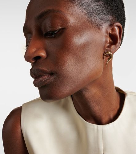 Boucles d'oreilles Swoosh en or 14 ct et diamants - Mateo - Modalova