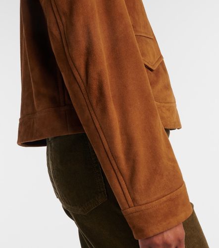Veste bomber Vanves en daim - Nour Hammour - Modalova