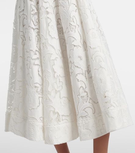 Robe midi Ginger en dentelle à fleurs - Rebecca Vallance - Modalova