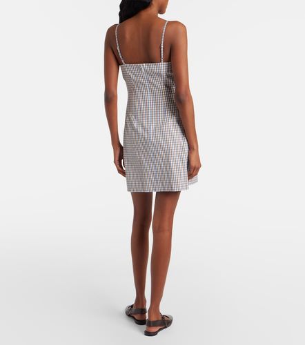 Robe en coton à motif vichy - Veronica Beard - Modalova