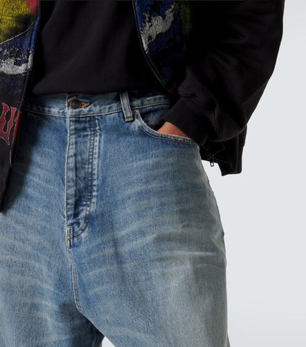Balenciaga Jean wide à effet usé - Balenciaga - Modalova
