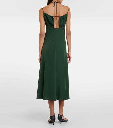 Toteme Robe midi en soie - Toteme - Modalova
