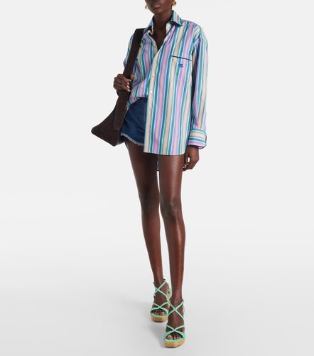 Espadrilles compensées Ayla 110 en daim - Jimmy Choo - Modalova