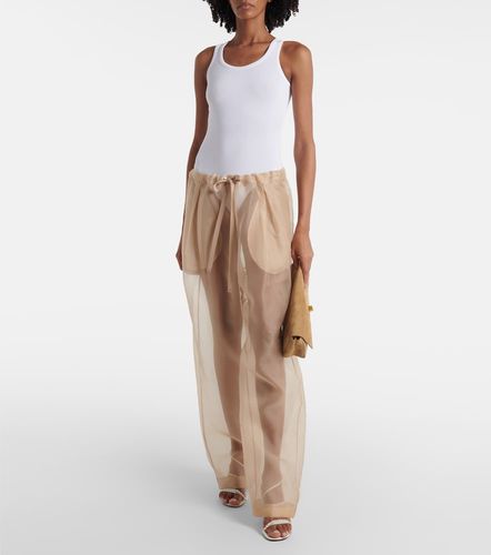 Pantalon ample Trenton en soie - Khaite - Modalova