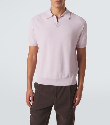 Canali Polo en coton et soie - Canali - Modalova