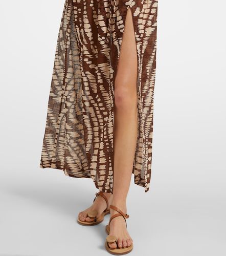 Robe bustier midi Mara imprimée - Poupette St Barth - Modalova
