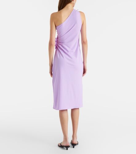 Robe de cocktail à fleurs en jersey - Coperni - Modalova