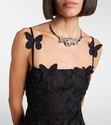 Robe en dentelle à broderie - Blumarine - Modalova