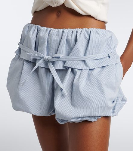 Short en coton et soie à rayures - Magda Butrym - Modalova