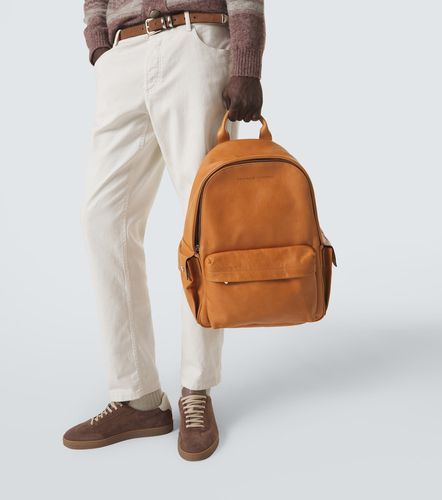 Sac à dos en cuir - Brunello Cucinelli - Modalova
