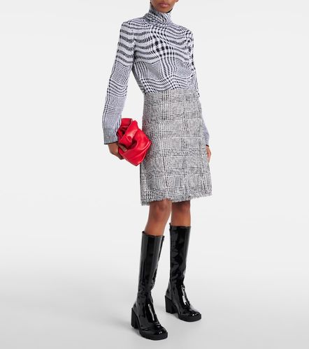 Bottes Stride en cuir verni - Burberry - Modalova