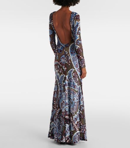 Etro Robe longue en crêpe - Etro - Modalova