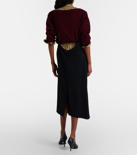 Prada Jupe midi en crêpe - Prada - Modalova