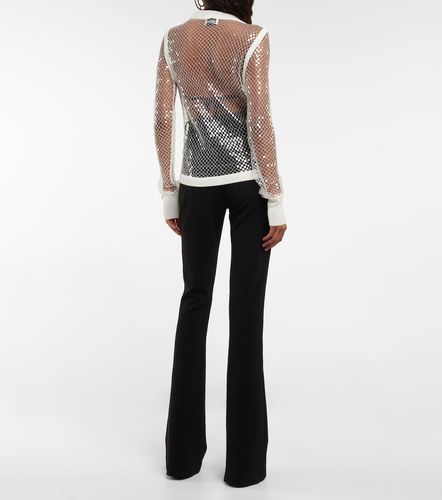 Top en résille à sequins - Jean Paul Gaultier - Modalova