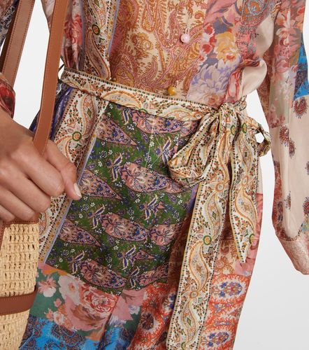Robe midi Devi imprimée en soie - Zimmermann - Modalova