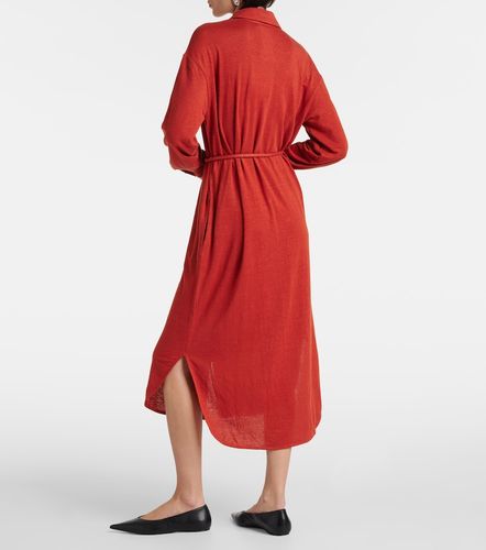 Robe midi Leisure Bormida en lin mélangé - Max Mara - Modalova