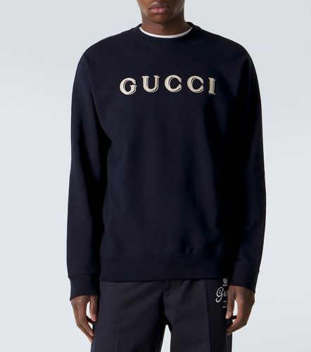 Gucci Sweat-shirt en coton à logo - Gucci - Modalova
